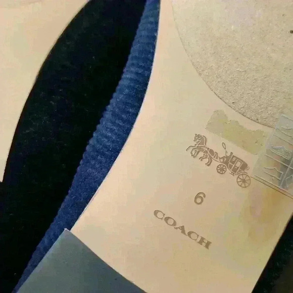 Coach Haley Corduroy Women's Loafers - Picture 8 of 8